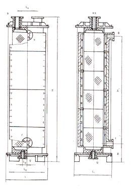 3JK型矩形塊孔式石墨換熱器